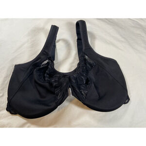 Paramour by Felina Angie Black Front Close Minimizer Bra, 115071, Size 36DDD
